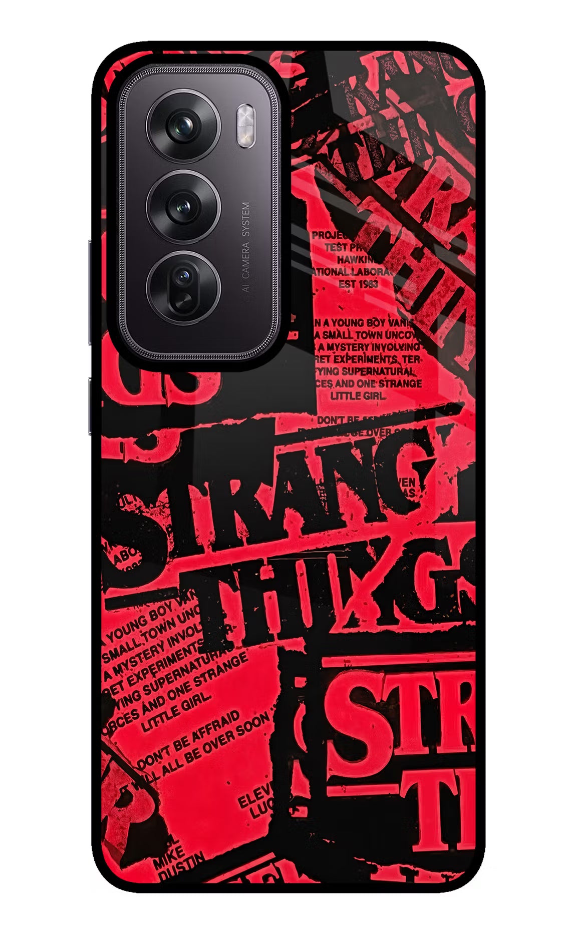 Ordinary Things Oppo Reno12 Pro 5G Glass Case Back Cover by Casekaro