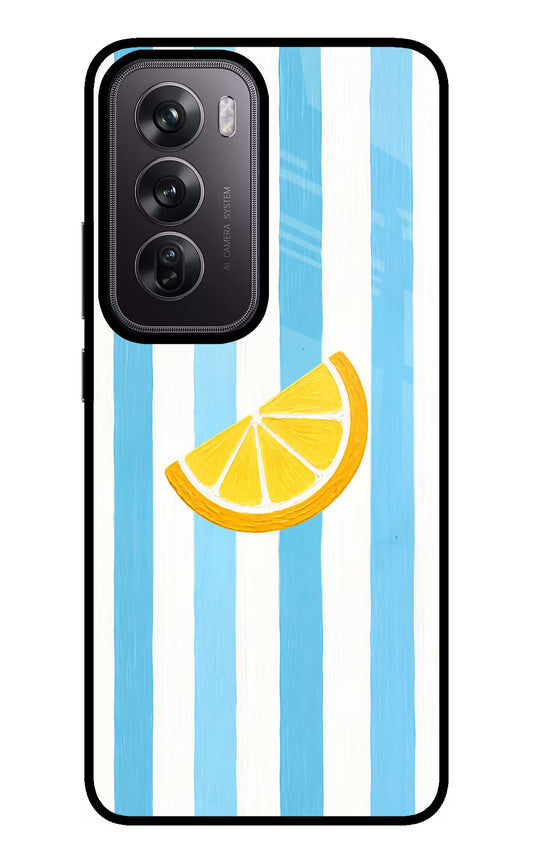 Summer Lemon Oppo Reno12 Pro 5G Glass Case