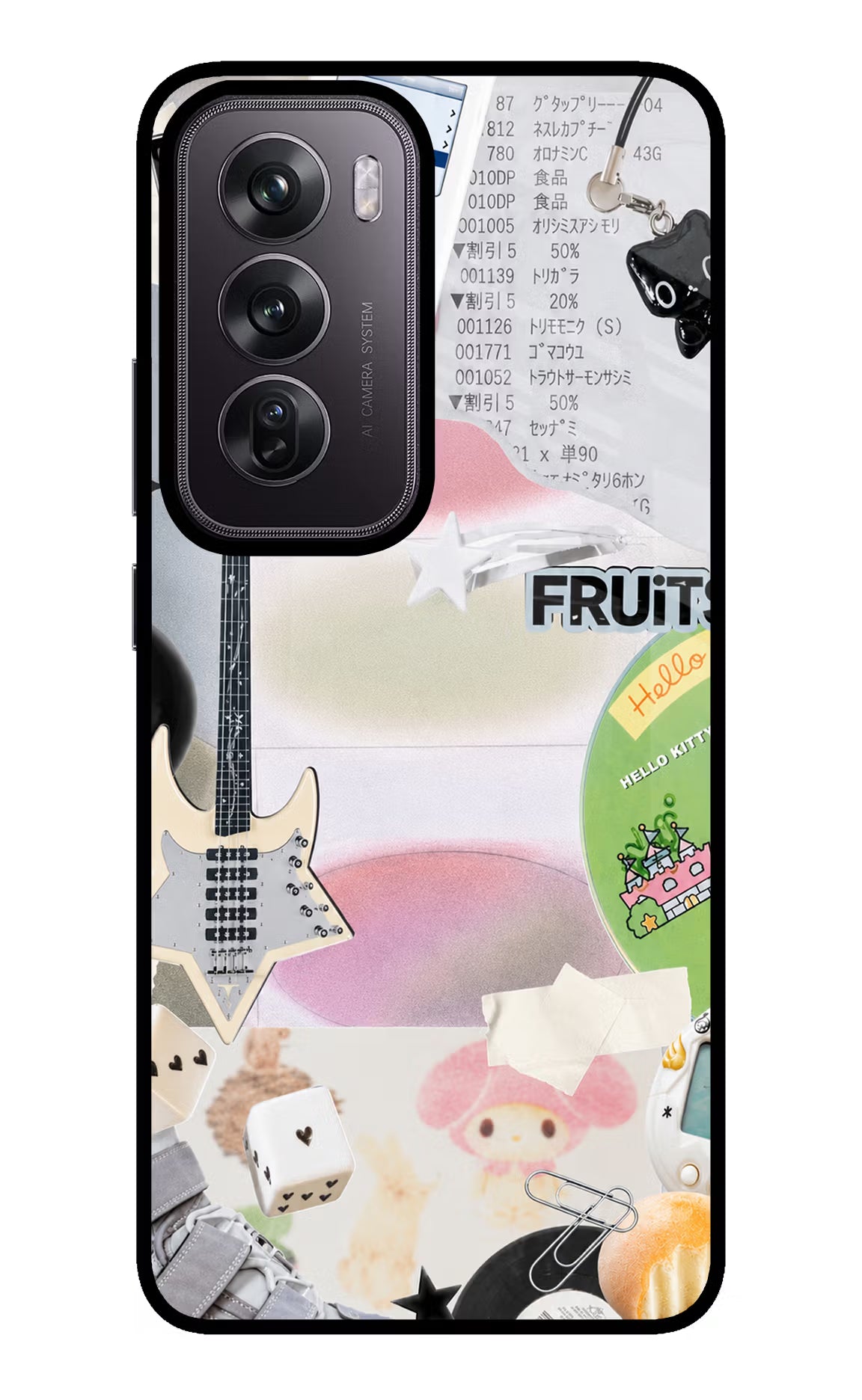 Softcore case Oppo Reno12 Pro 5G Glass Case