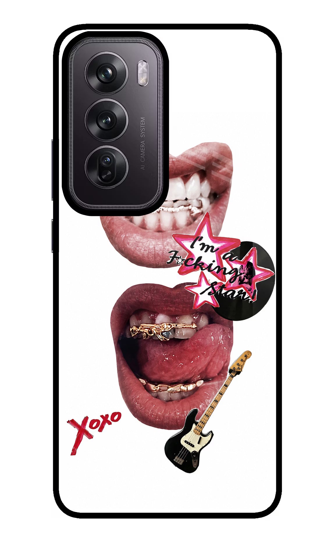 Rockstar Oppo Reno12 Pro 5G Glass Case