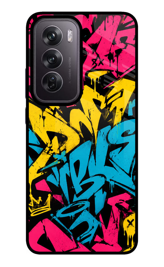 Graffiti Vibe Oppo Reno12 Pro 5G Glass Case