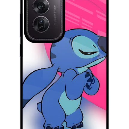 Stitch Hug Oppo Reno12 Pro 5G Glass Case