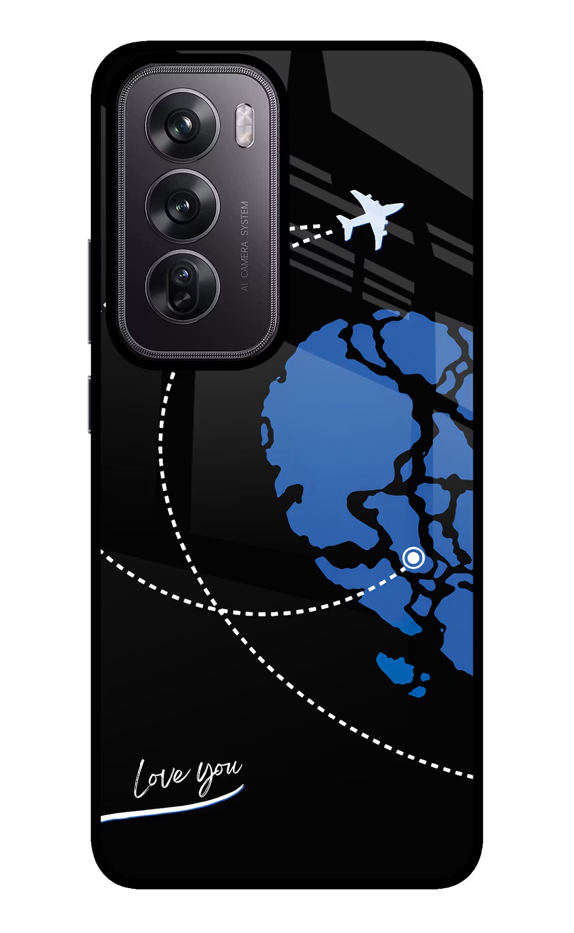 Love Orbit Oppo Reno12 Pro 5G Glass Case