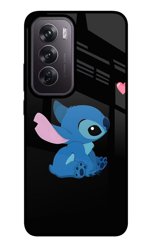 Stitch Crush Oppo Reno12 Pro 5G Glass Case