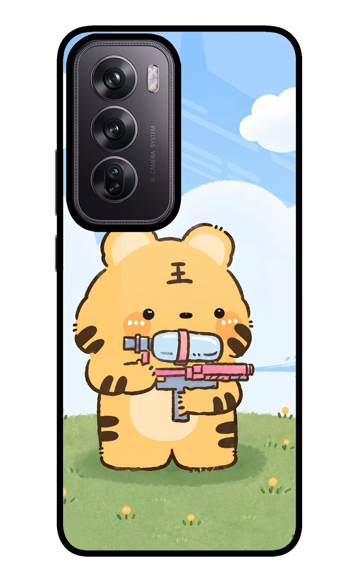 Tiger Treat Oppo Reno12 Pro 5G Glass Case