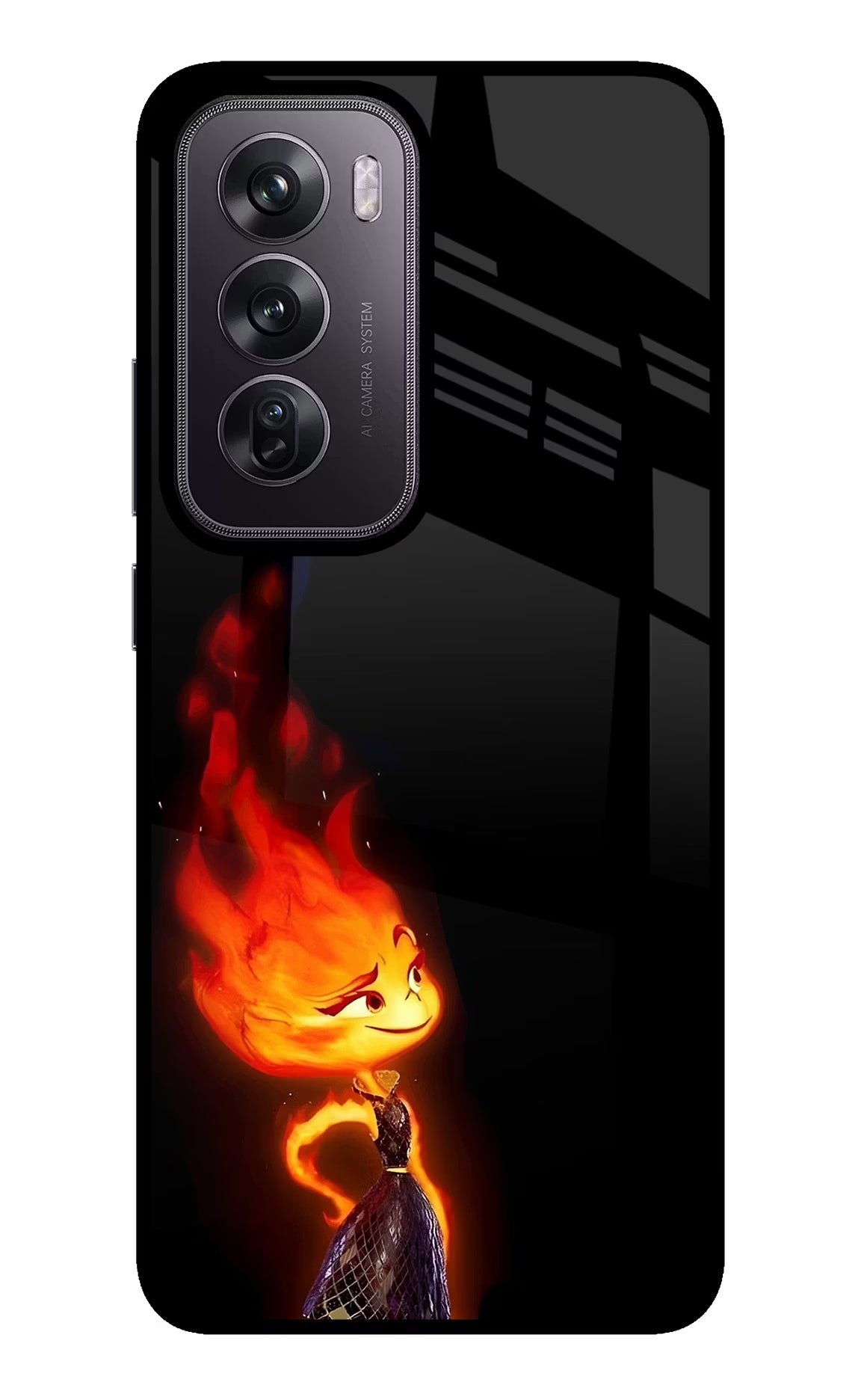 Ember Flame Oppo Reno12 Pro 5G Glass Case