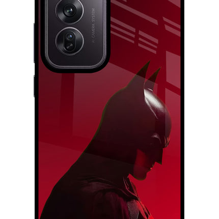 Dark Knight Oppo Reno12 Pro 5G Glass Case Back Cover by Casekaro