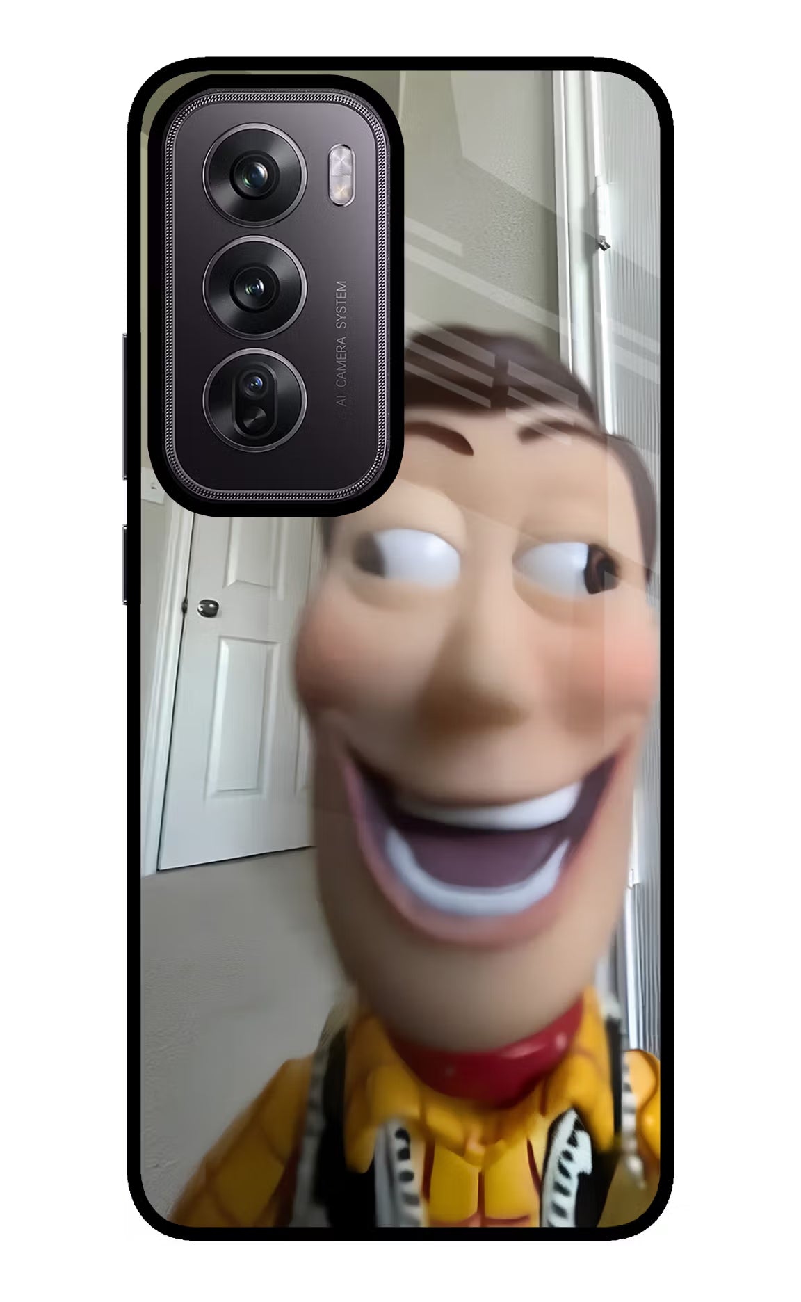Side Eye Woody Oppo Reno12 Pro 5G Glass Case