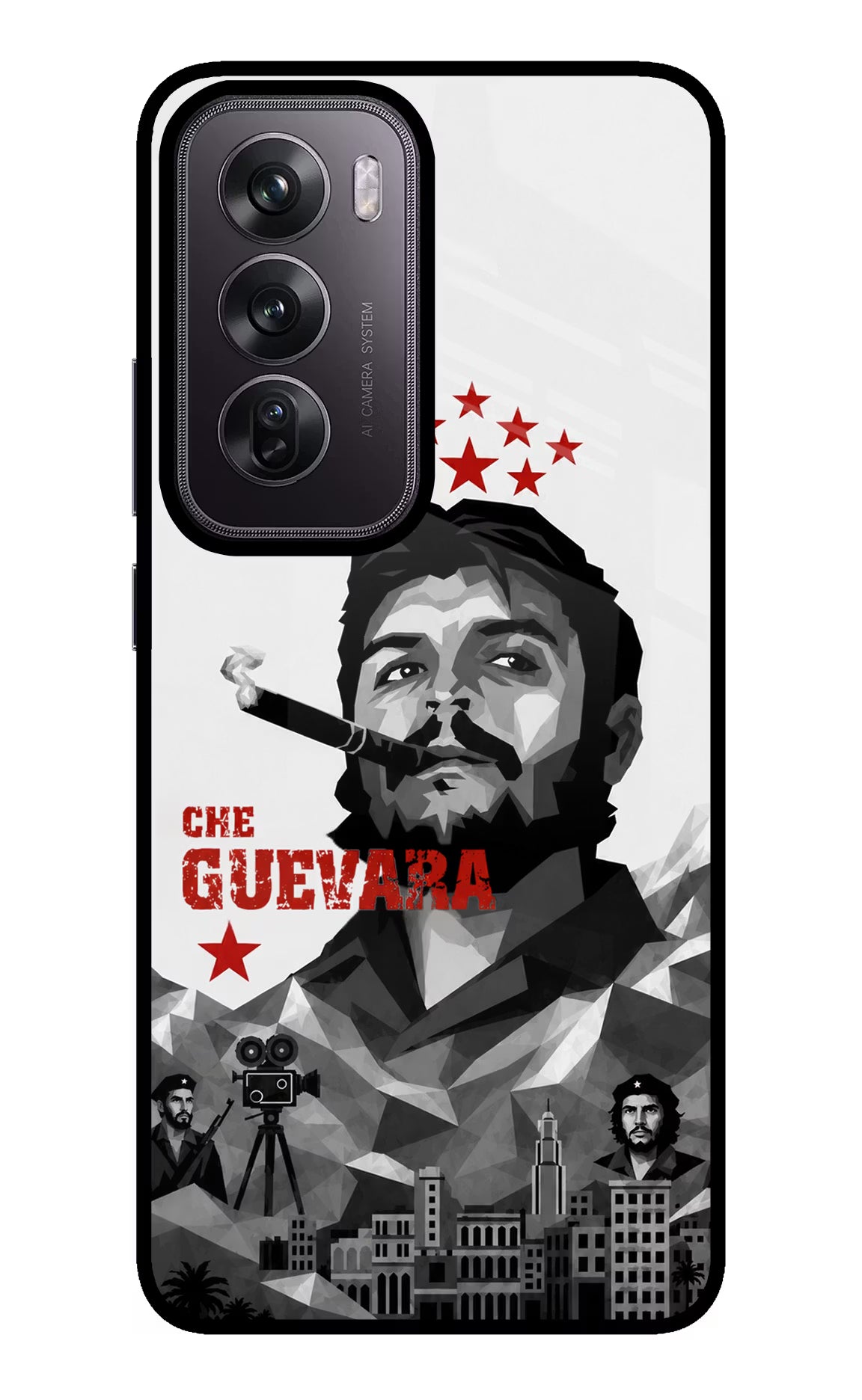 Che Guevara Iconic Oppo Reno12 Pro 5G Glass Case
