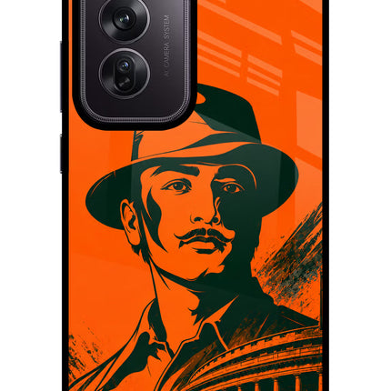Bhagat Singh Legacy Oppo Reno12 Pro 5G Glass Case