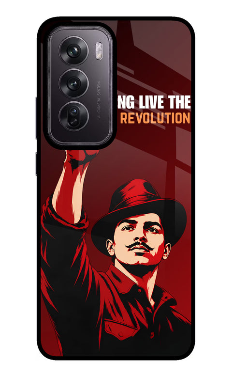 Bhagat Singh Revolution Oppo Reno12 Pro 5G Glass Case