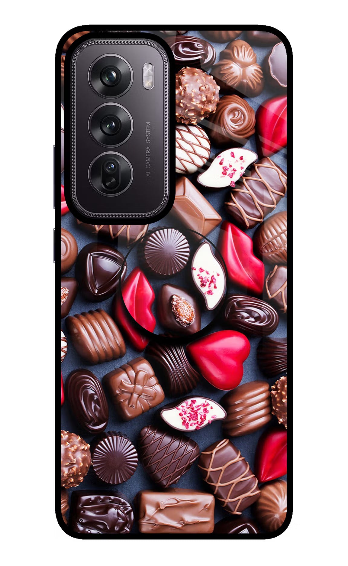 Chocolates Oppo Reno12 Pro 5G Pop Case by Casekaro