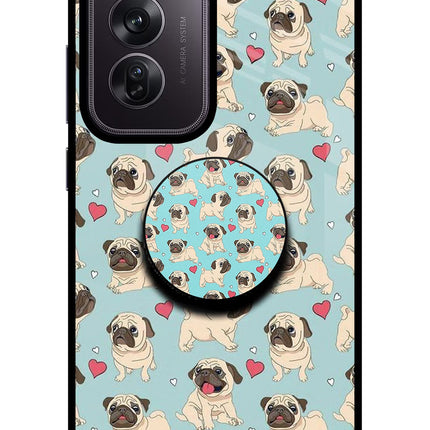 Pug Dog Oppo Reno12 Pro 5G Pop Case by Casekaro