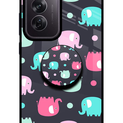 Baby Elephants Oppo Reno12 Pro 5G Pop Case by Casekaro