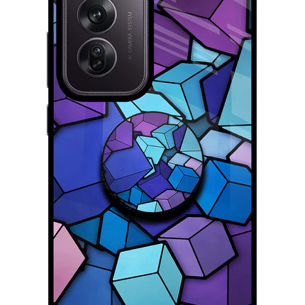 Cubic Abstract Oppo Reno12 Pro 5G Pop Case by Casekaro