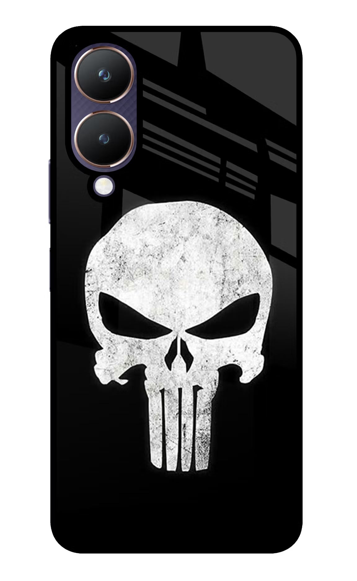 Punisher Skull Vivo Y28 5G Glass Case