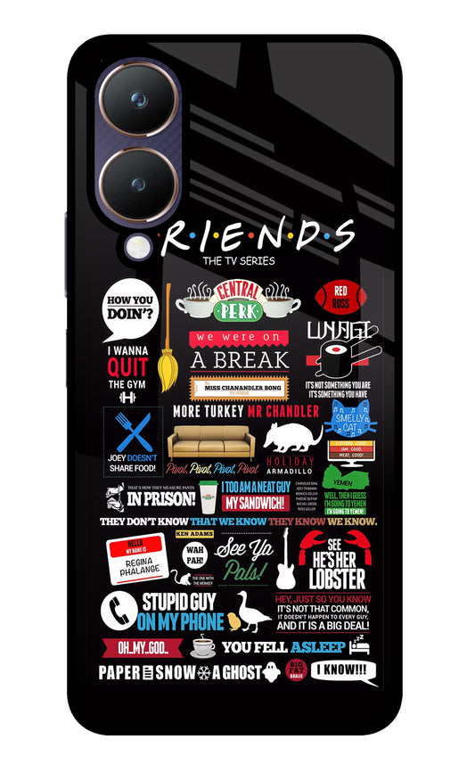 FRIENDS Vivo Y28 5G Glass Case