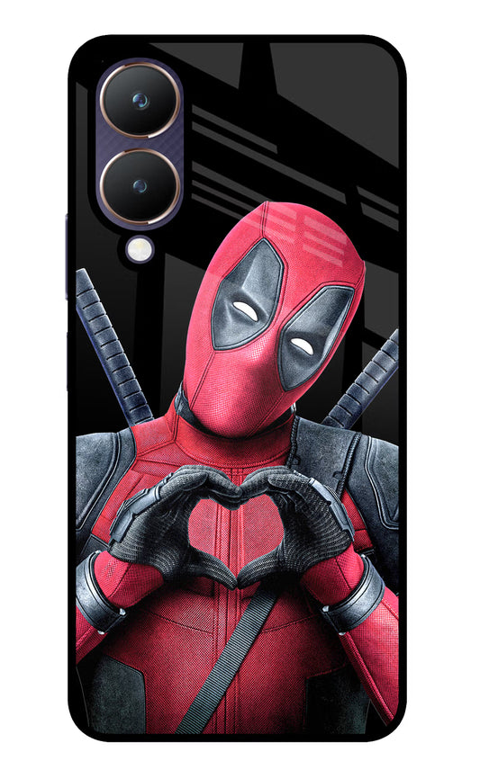 Deadpool Vivo Y28 5G Glass Case