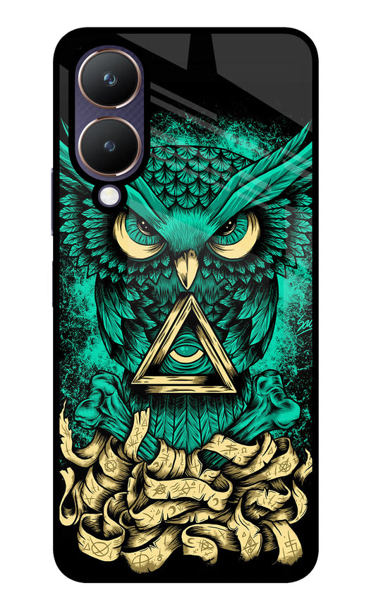 Green Owl Vivo Y28 5G Glass Case