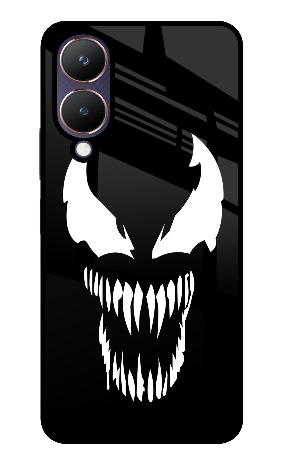 Venom Vivo Y28 5G Glass Case Back Cover by Casekaro