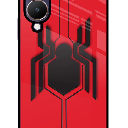 Spider Vivo Y28 5G Glass Case Back Cover by Casekaro