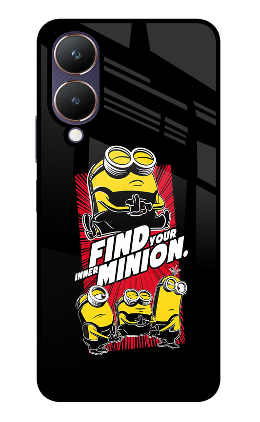 Find your inner Minion Vivo Y28 5G Glass Case