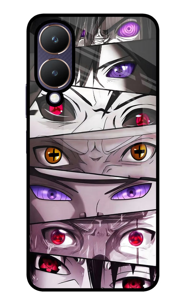 Naruto Anime Vivo Y28 5G Glass Case Back Cover by Casekaro