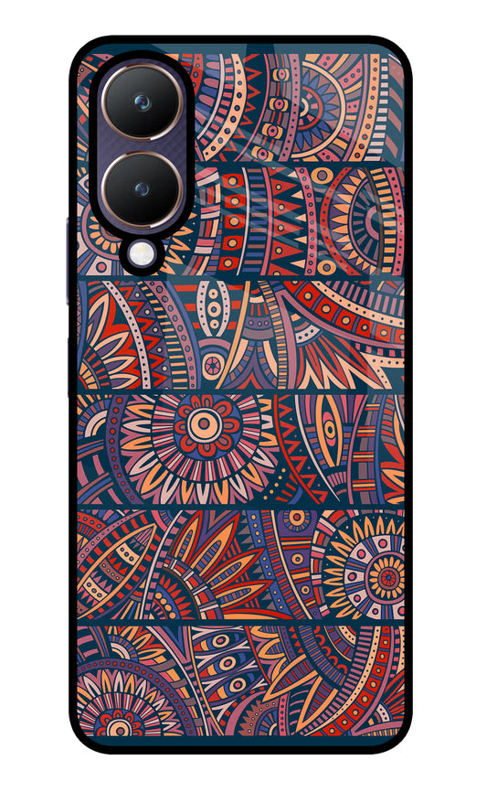 African Culture Design Vivo Y28 5G Glass Case