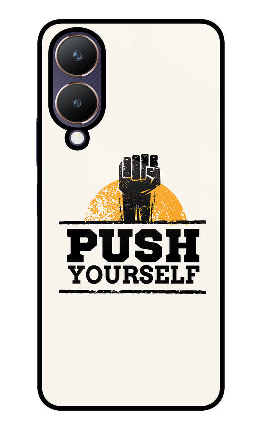 Push Yourself Vivo Y28 5G Glass Case