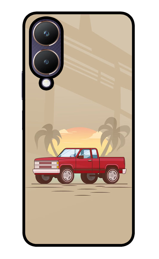 Desert Classic Drive Vivo Y28 5G Glass Case