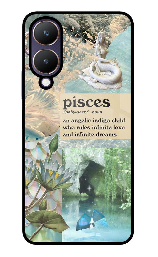 Pisces Zodiac Vivo Y28 5G Glass Case