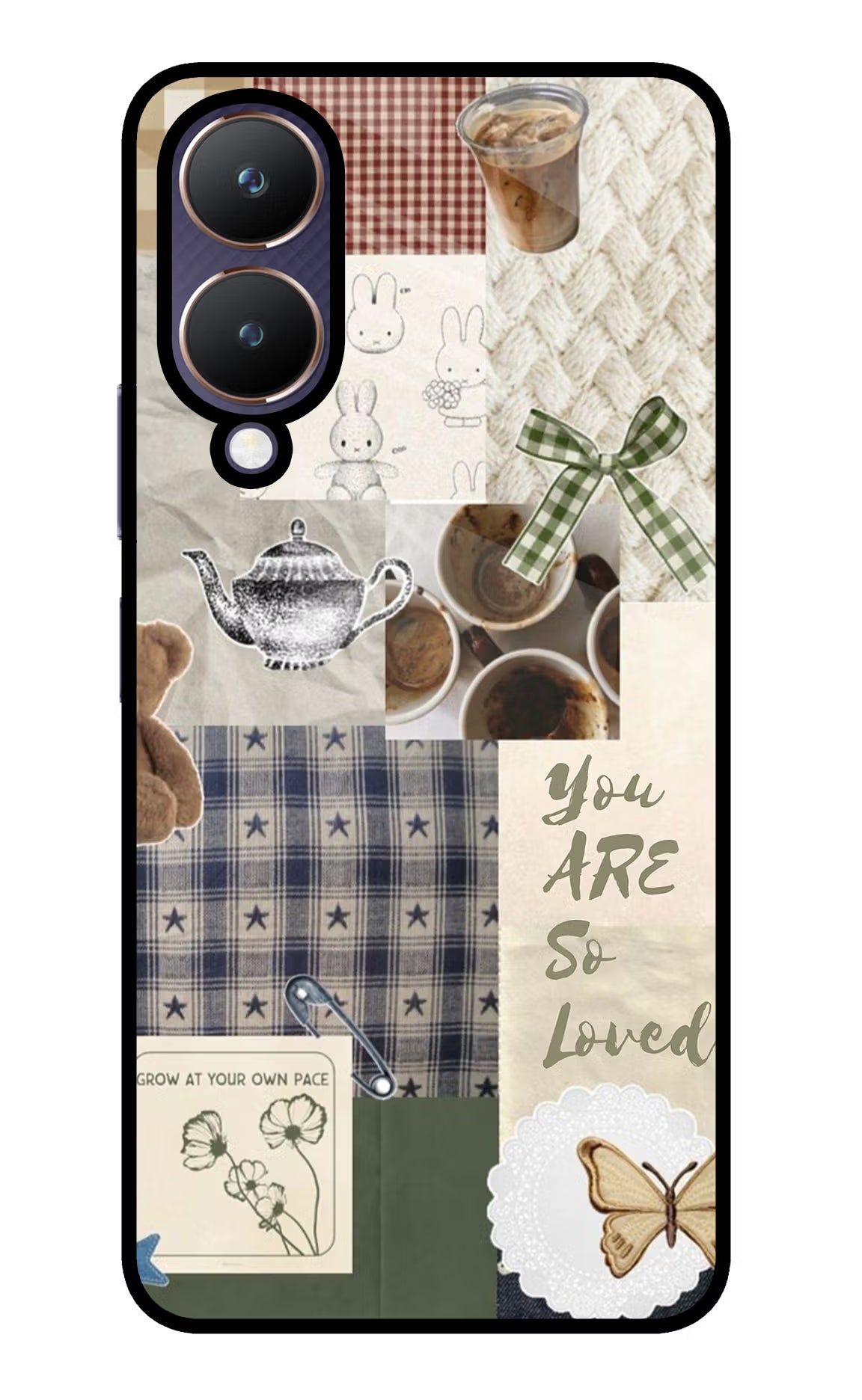 Cookie Vivo Y28 5G Glass Case
