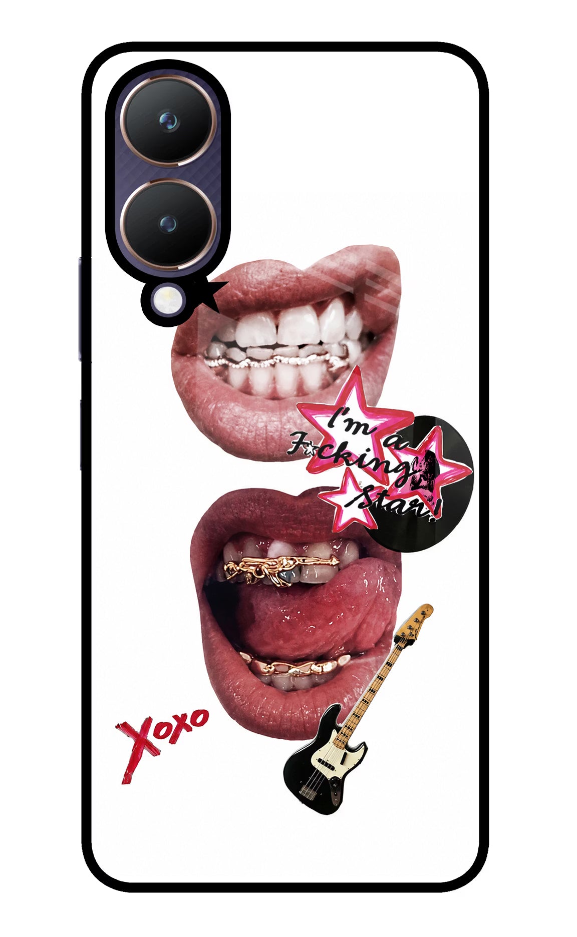 Rockstar Vivo Y28 5G Glass Case