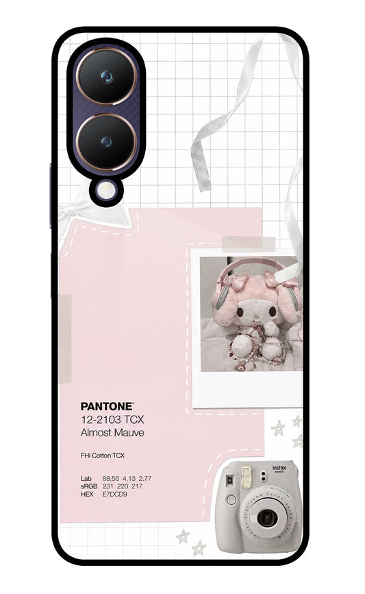 Pantone Asthetic Vivo Y28 5G Glass Case