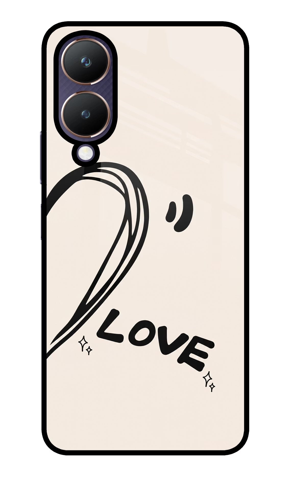 Soul Line Vivo Y28 5G Glass Case