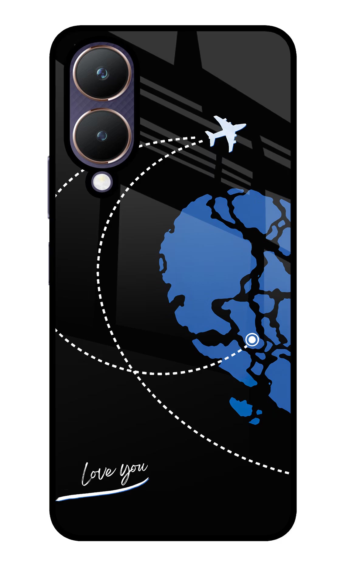 Love Orbit Vivo Y28 5G Glass Case