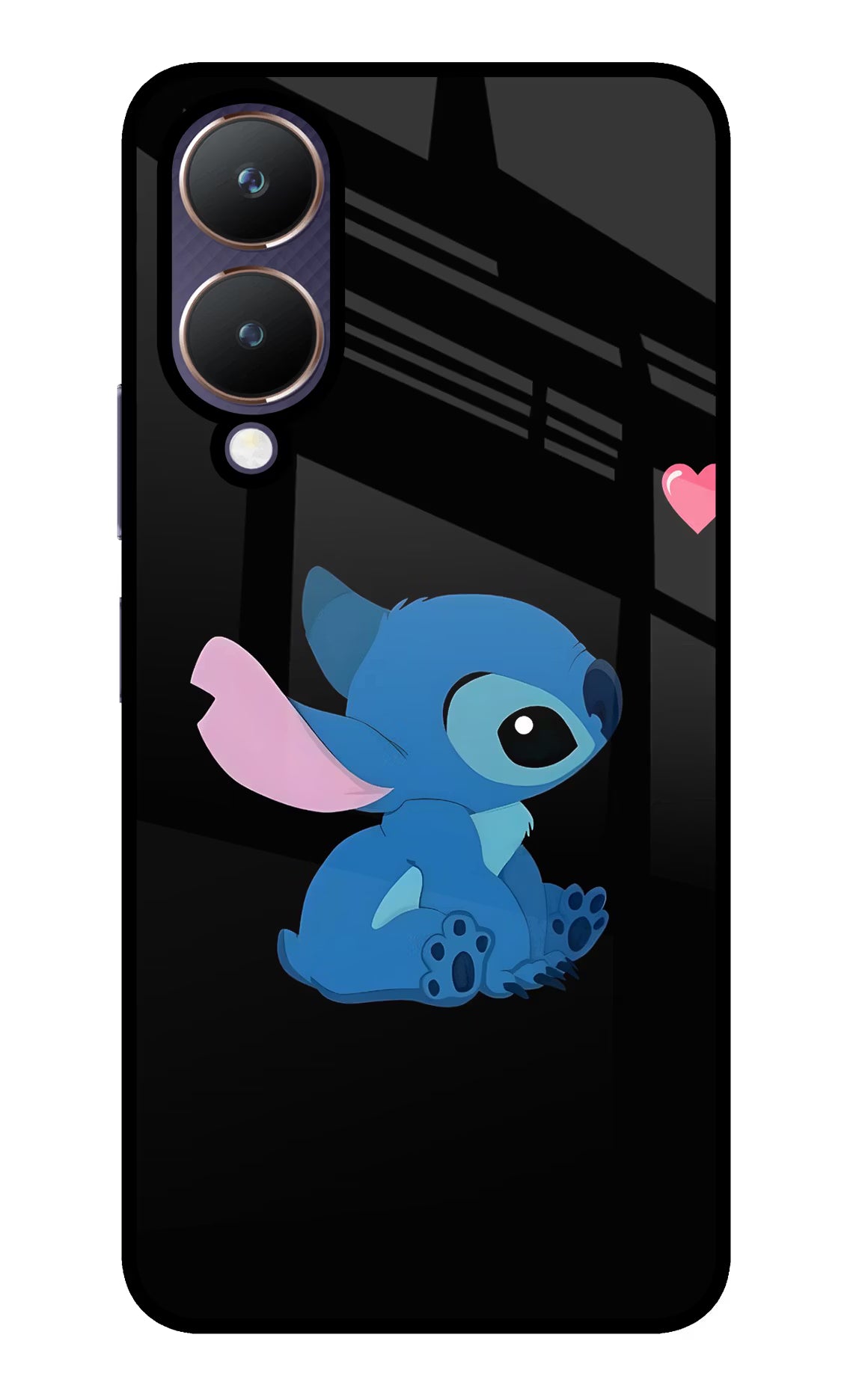 Stitch Crush Vivo Y28 5G Glass Case