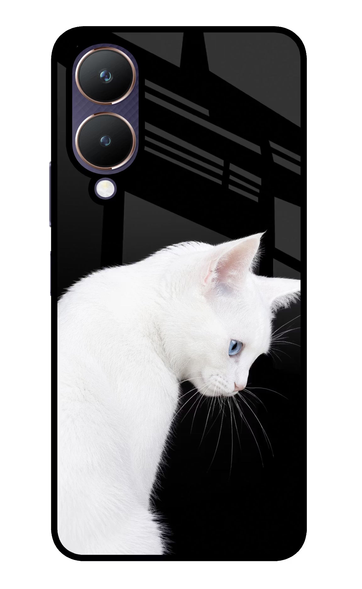 Snow Gaze Vivo Y28 5G Glass Case