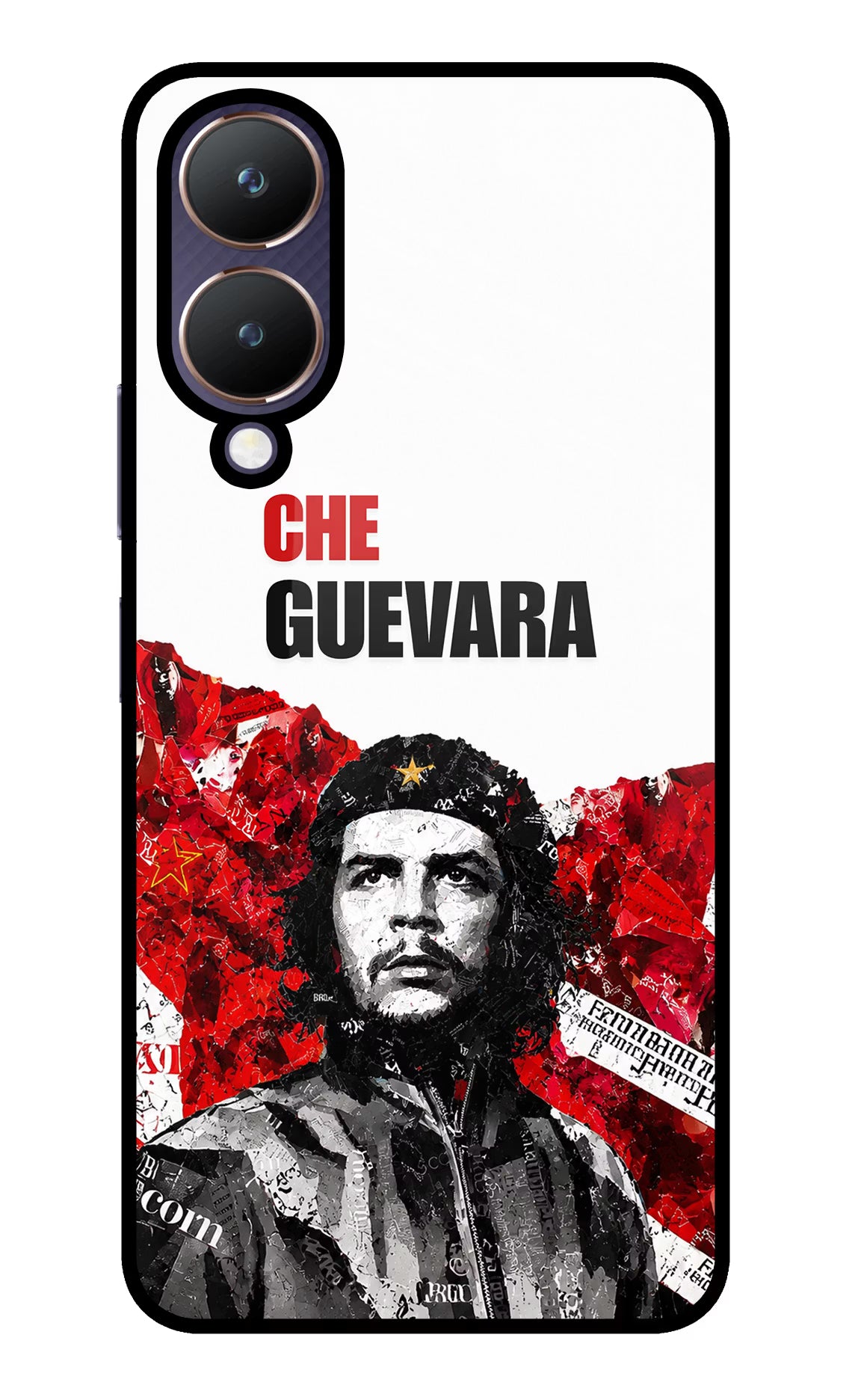 Che Guevara Revolution Vivo Y28 5G Glass Case