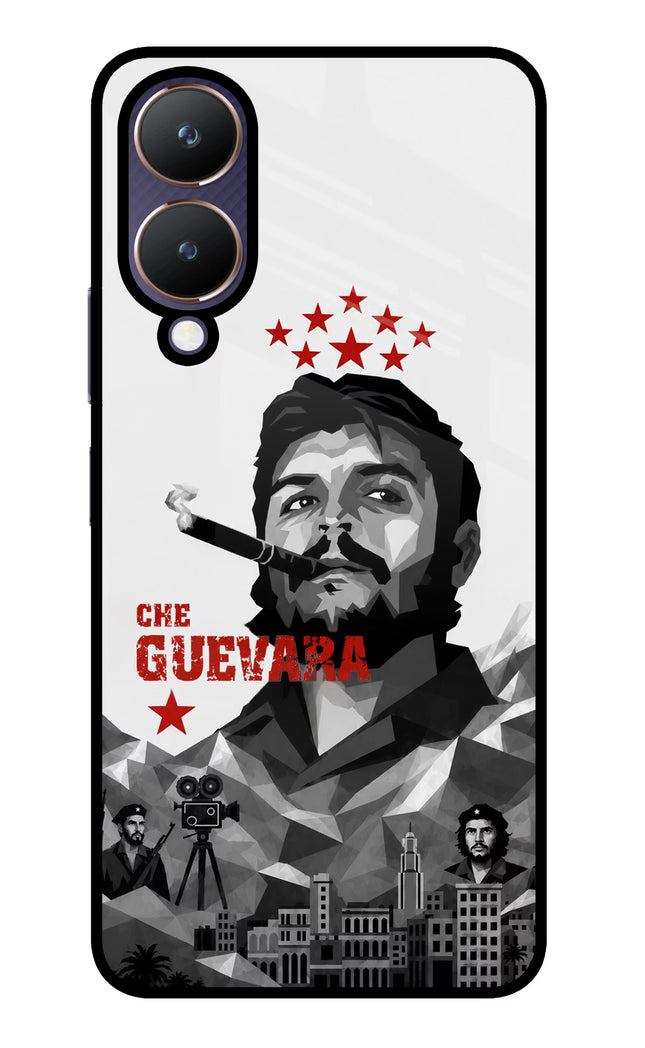 Che Guevara Iconic Vivo Y28 5G Glass Case Back Cover by Casekaro