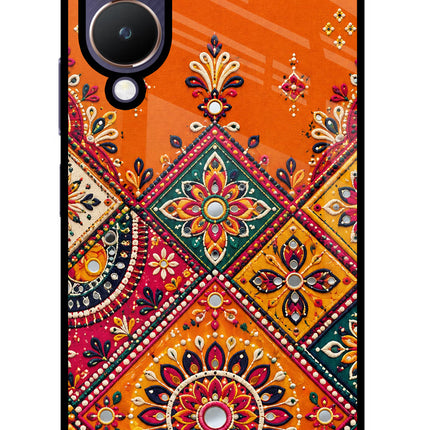 Kutch Glow Vivo Y28 5G Glass Case