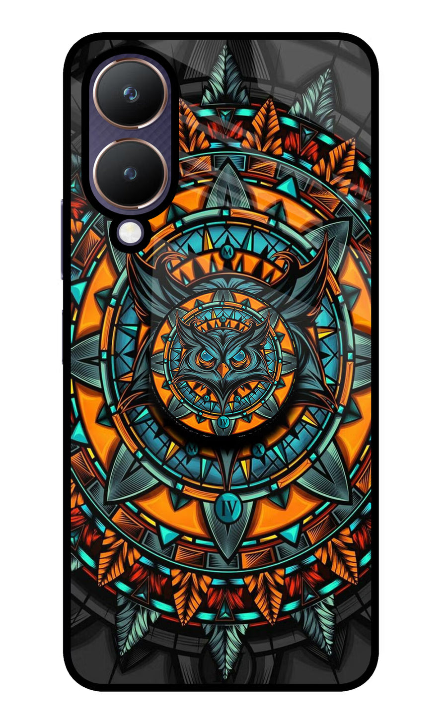 Angry Owl Vivo Y28 5G Pop Case, Glass case