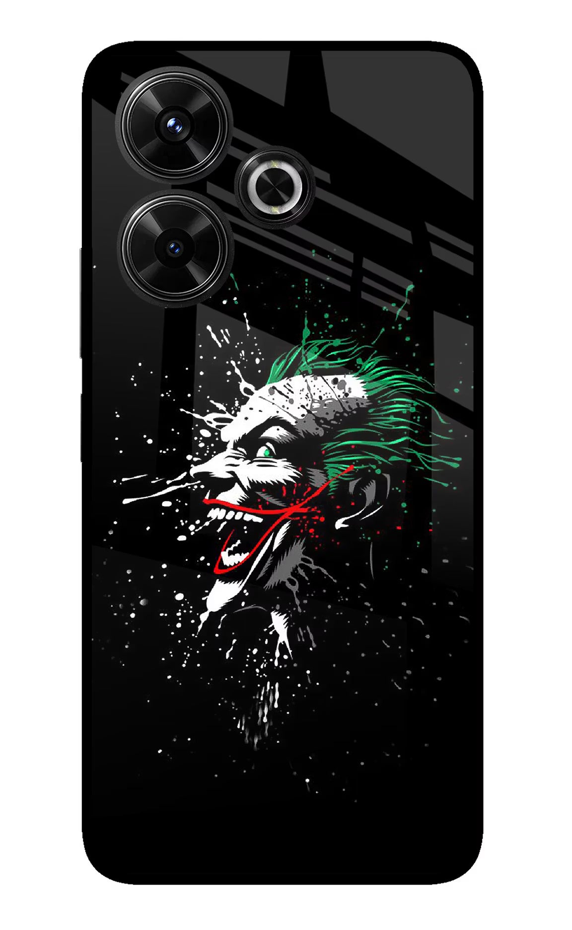 Joker Redmi 13 5G Glass Case Back Cover by Casekaro