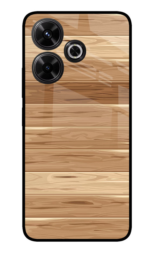 Wooden Vector Redmi 13 5G Glass Case