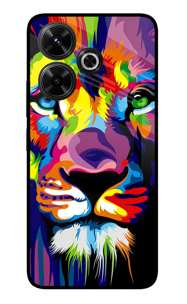 Lion Redmi 13 5G Glass Case