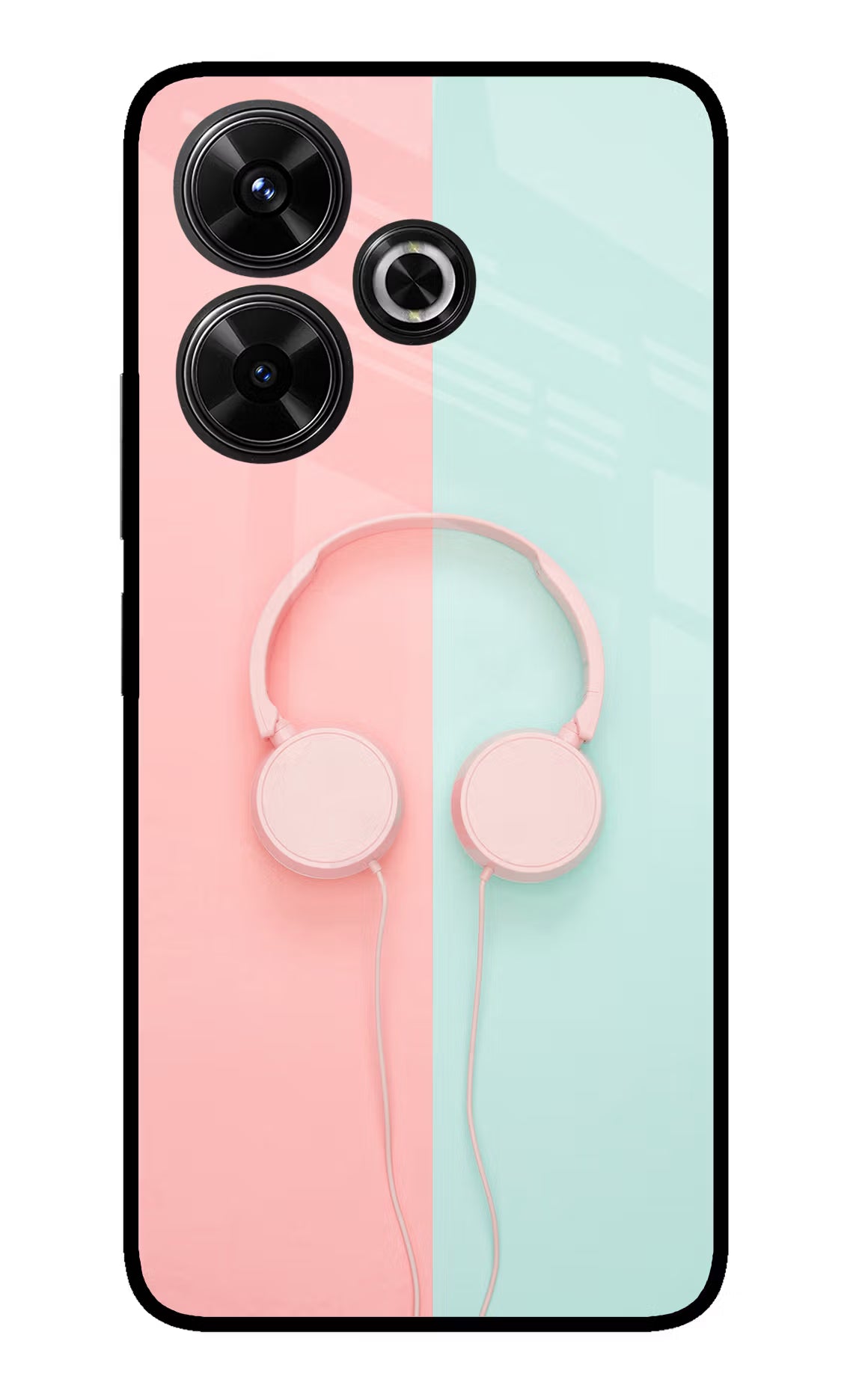 Music Lover Redmi 13 5G Glass Case Back Cover by Casekaro