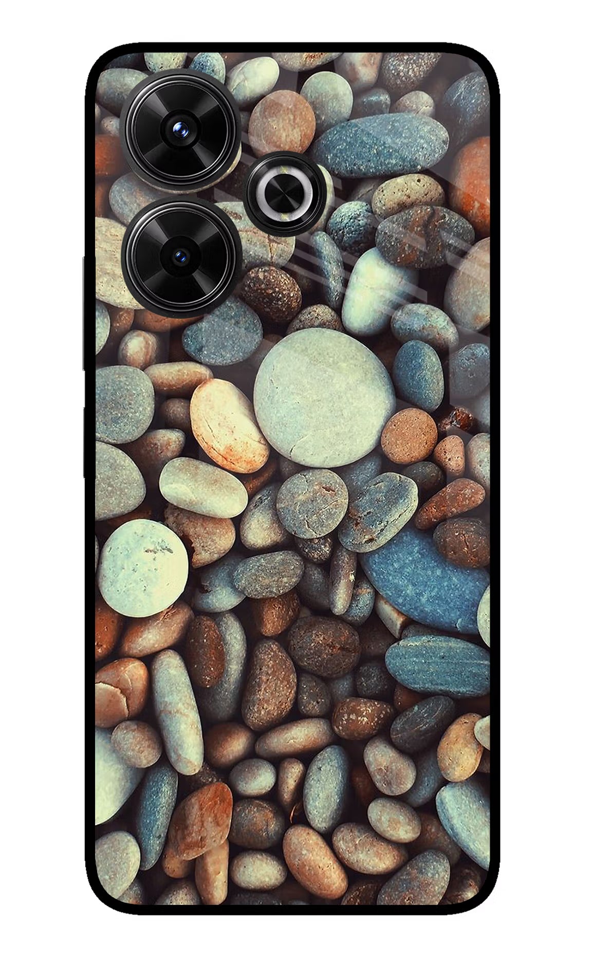 Pebble Redmi 13 5G Glass Case Back Cover by Casekaro