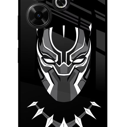 Black Panther Redmi 13 5G Glass Case