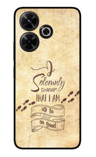 I Solemnly swear that i up to no good Redmi 13 5G Glass Case