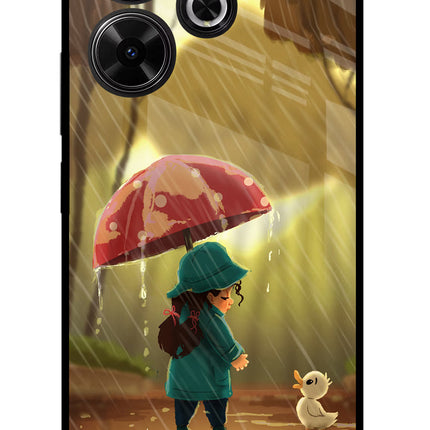 Rainy Day Redmi 13 5G Glass Case